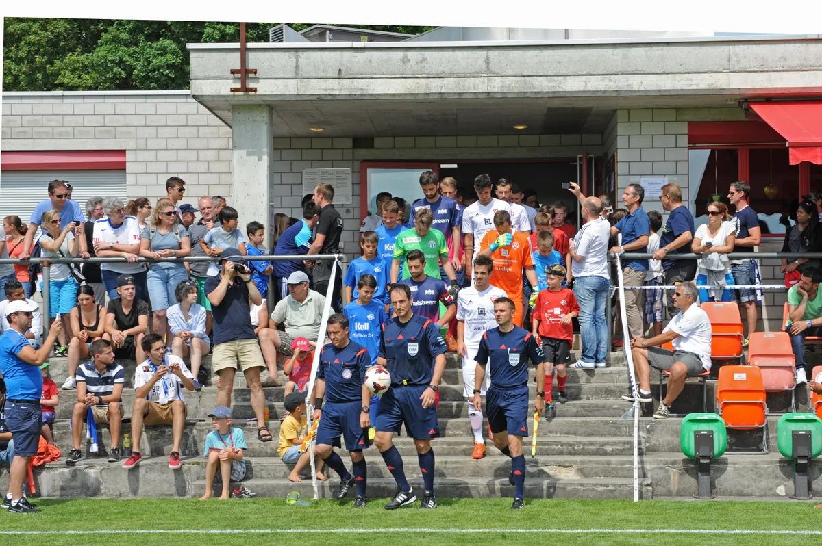 2014 spielte der FC Zürich in der Saisonvorbereitung gegen Vaduz. Trainingsspiel FCZ - Vaduz in Pfäffikon